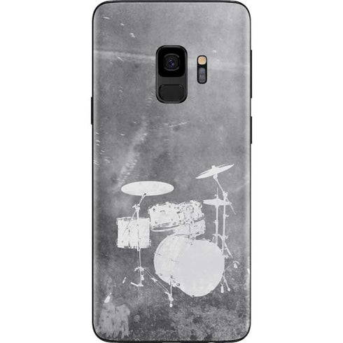 Faded Drumset Galaxy S9 Skin