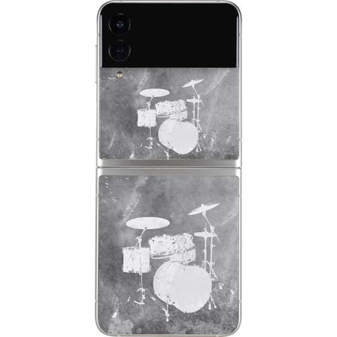 Faded Drumset Galaxy Z Flip3 5G Skin