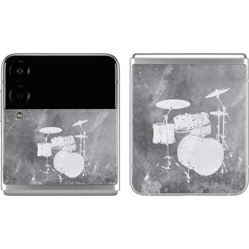 Faded Drumset Galaxy Z Flip4 5G Skin