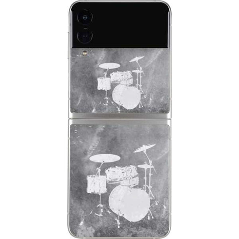 Faded Drumset Galaxy Z Flip4 5G Skin
