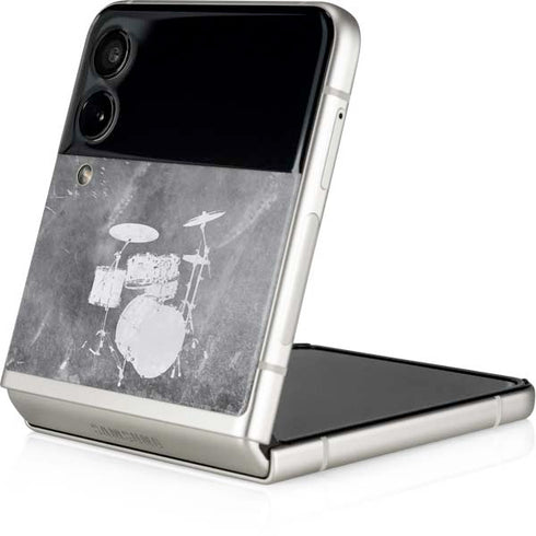 Faded Drumset Galaxy Z Flip4 5G Skin