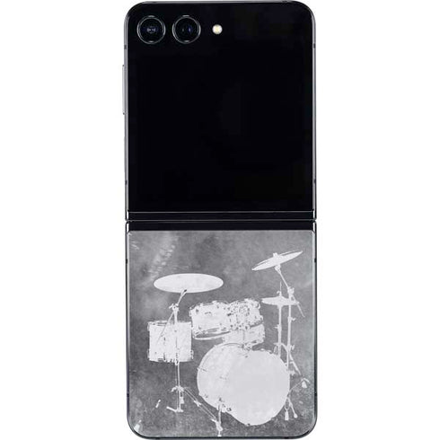 Faded Drumset Galaxy Z Flip5 5G Skin