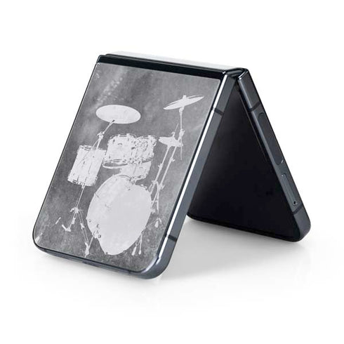 Faded Drumset Galaxy Z Flip5 5G Skin