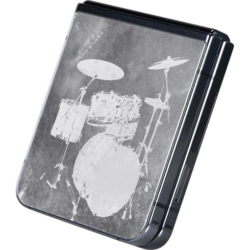 Faded Drumset Galaxy Z Flip5 5G Skin