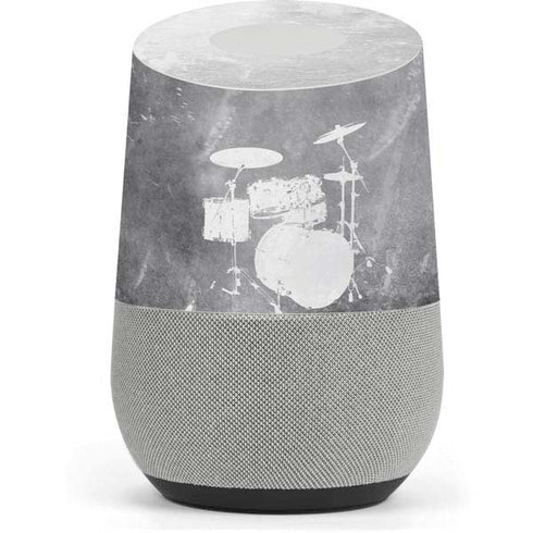 Faded Drumset Google Home Skin