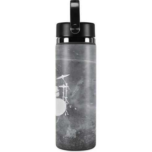Faded Drumset Hydro Flask 20oz Wide Mouth Skin