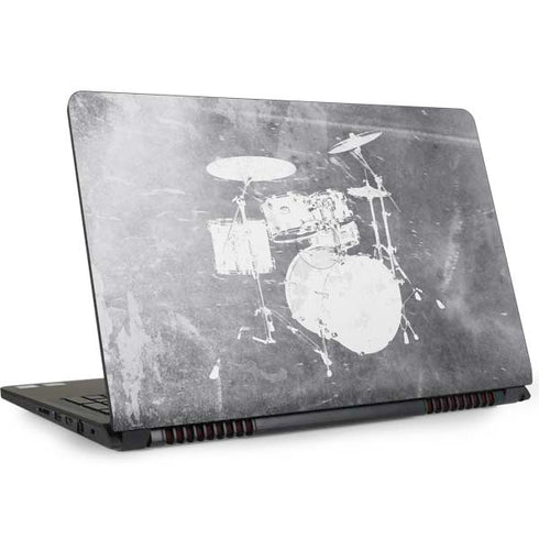 Faded Drumset Dell Inspiron Skin