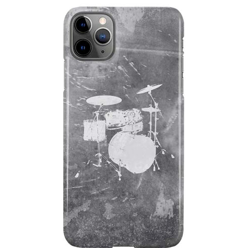 Faded Drumset iPhone 11 Pro Max Lite Case