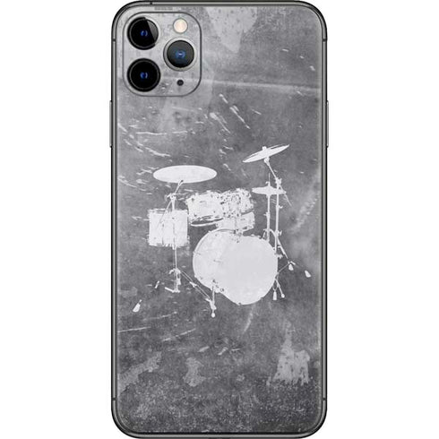 Faded Drumset iPhone 11 Pro Max Skin