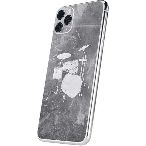 Faded Drumset iPhone 11 Pro Max Skin