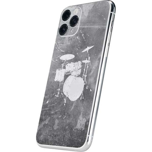Faded Drumset iPhone 11 Pro Skin