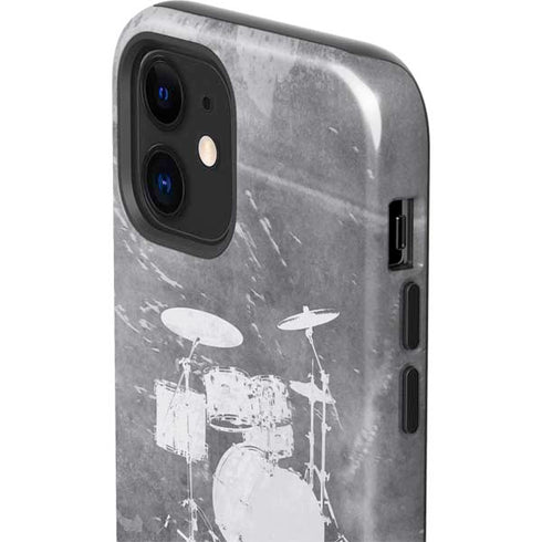 Faded Drumset iPhone 12 Impact Case