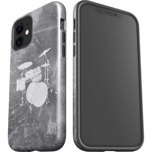 Faded Drumset iPhone 12 Impact Case