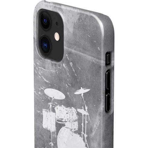 Faded Drumset iPhone 12 Mini Lite Case