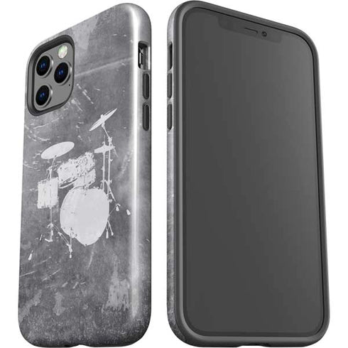Faded Drumset iPhone 12 Pro Impact Case
