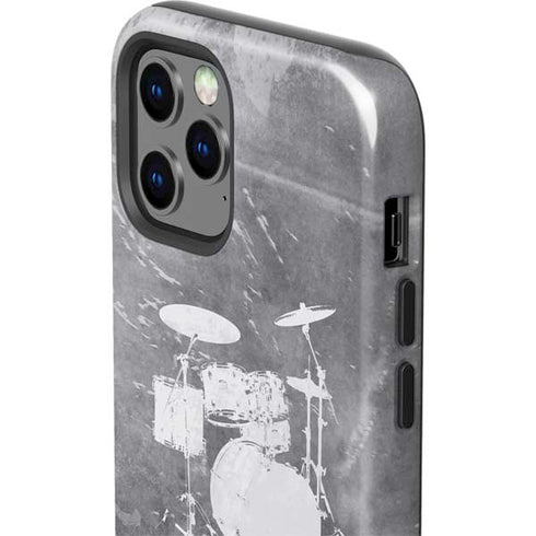 Faded Drumset iPhone 12 Pro Max Impact Case