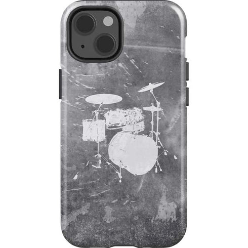 Faded Drumset iPhone 13 Impact Case