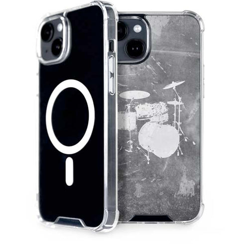 Faded Drumset iPhone 13 MagSafe Case