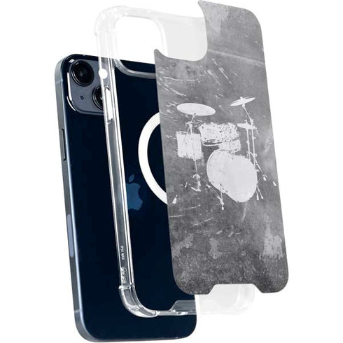 Faded Drumset iPhone 13 MagSafe Case