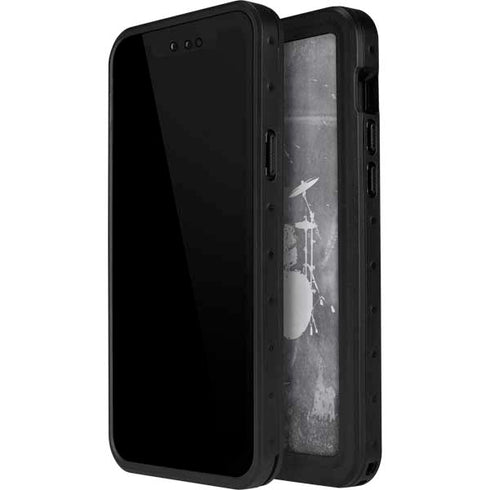 Faded Drumset iPhone 13 Mini Waterproof Case