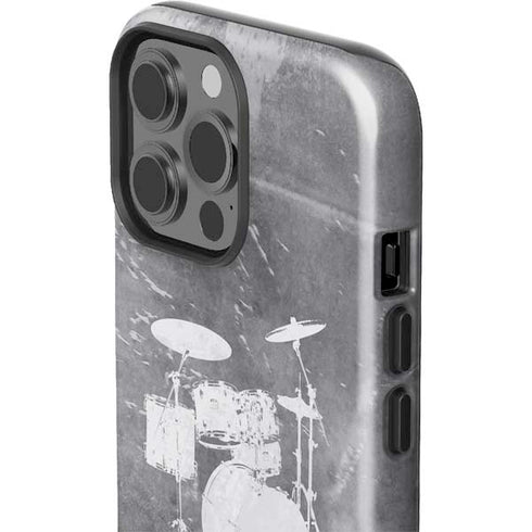 Faded Drumset iPhone 13 Pro Max Impact Case