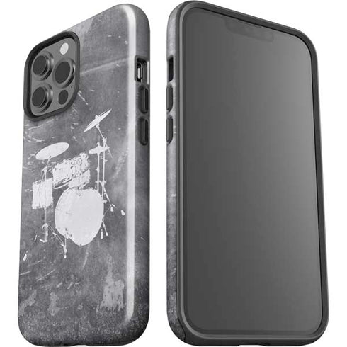 Faded Drumset iPhone 13 Pro Max Impact Case