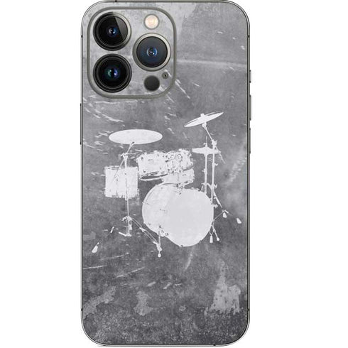 Faded Drumset iPhone 13 Pro Skin