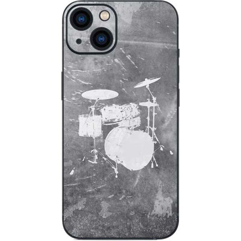 Faded Drumset iPhone 14 Plus Skin