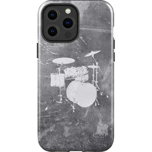 Faded Drumset iPhone 15 Pro Max Impact Case