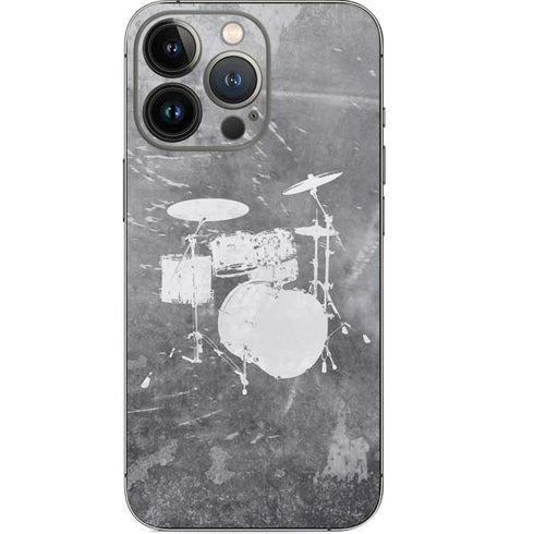 Faded Drumset iPhone 15 Pro Skin