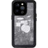 Faded Drumset iPhone 14 Pro Waterproof Case