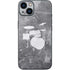 Faded Drumset iPhone 15 Skin