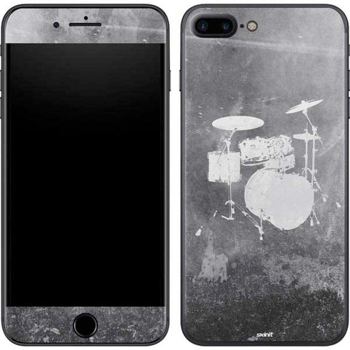 Faded Drumset iPhone 8 Plus Skin