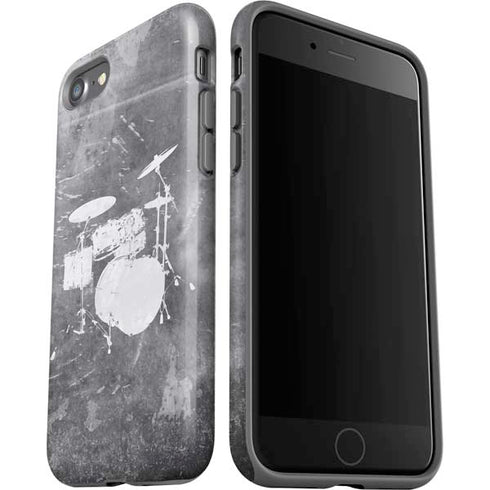 Faded Drumset iPhone SE (2nd & 3rd Gen) Pro Case