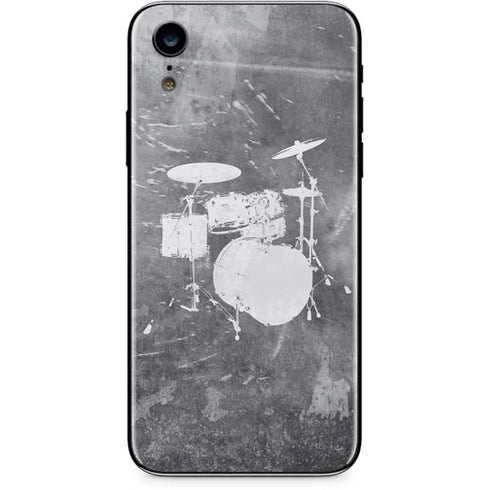 Faded Drumset iPhone XR Skin