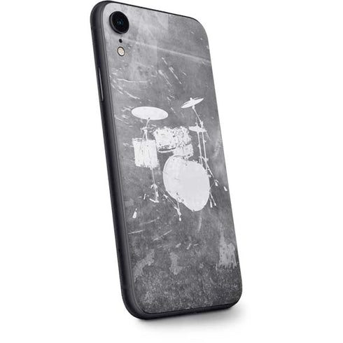 Faded Drumset iPhone XR Skin