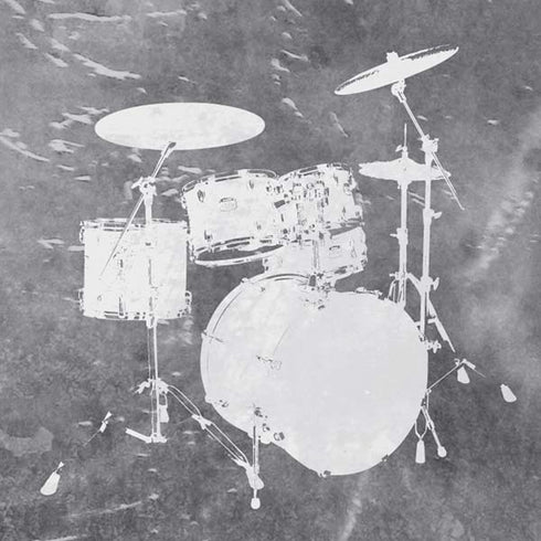 Faded Drumset iPhone XR Skin