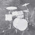 Faded Drumset iPhone XS Skin