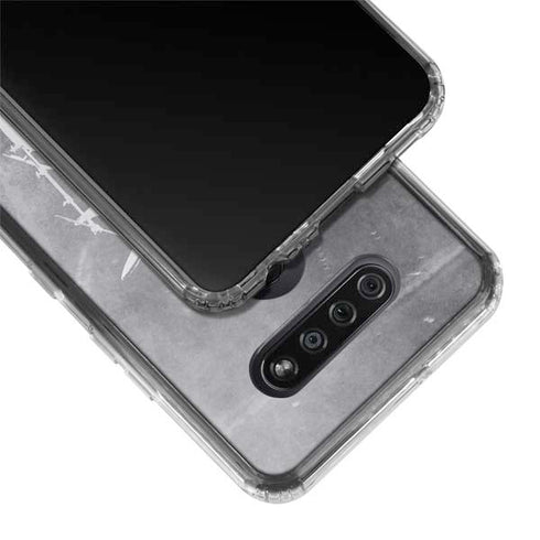 Faded Drumset LG K51/Q51 Clear Case