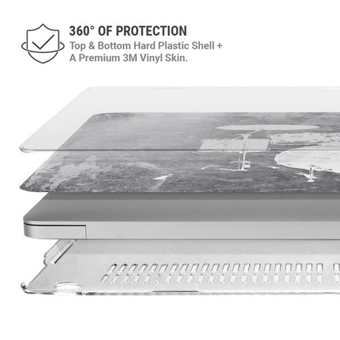 Faded Drumset MacBook Air 13in M1 (2021) Case plus Skin