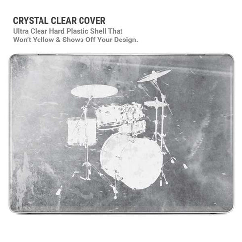 Faded Drumset MacBook Air 15in (2023-2025) Case plus Skin