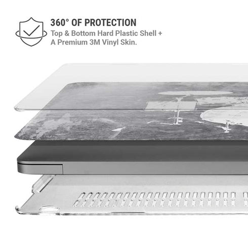 Faded Drumset MacBook Pro 16in (2021-25) Case plus Skin