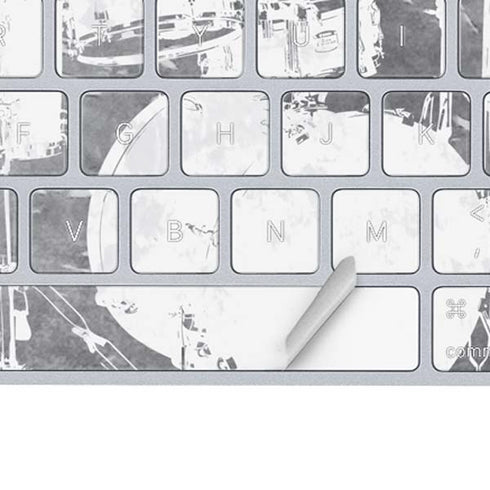 Faded Drumset Magic Keyboard Skin