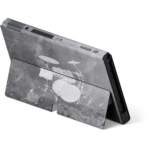 Faded Drumset Nintendo Switch OLED (2021) Skin