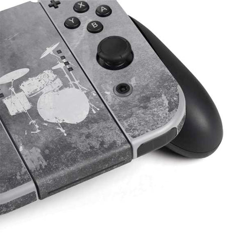 Faded Drumset Nintendo Switch OLED (2021) Skin