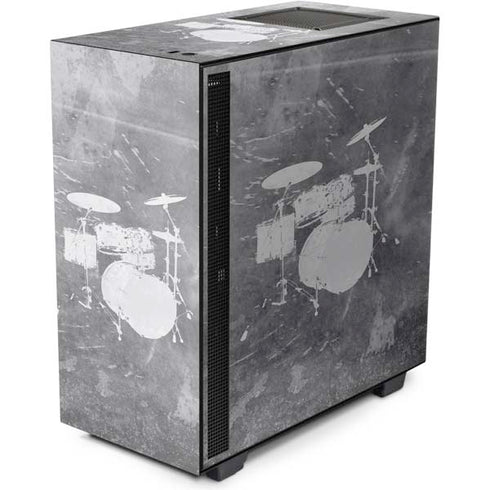 Faded Drumset NZXT H510 Compact ATX Mid-Tower Case Skin