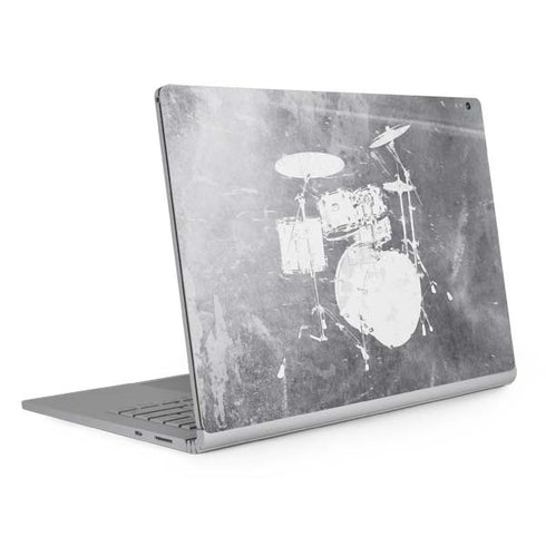 Faded Drumset Surface Book 2 13.5in Skin