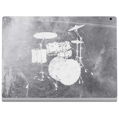 Faded Drumset Surface Book 2 15in Skin