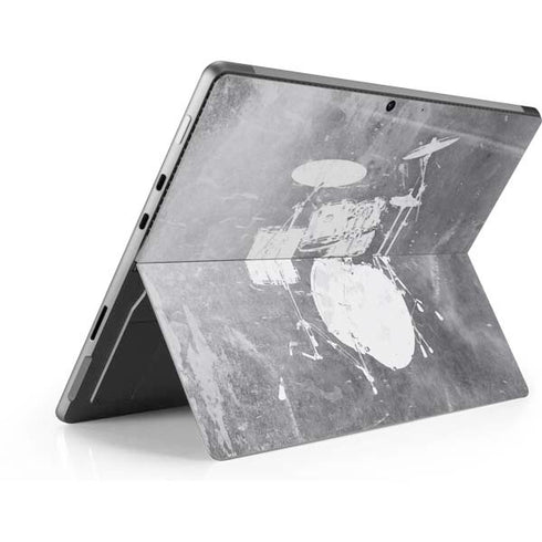 Faded Drumset Surface Pro 8 Skin