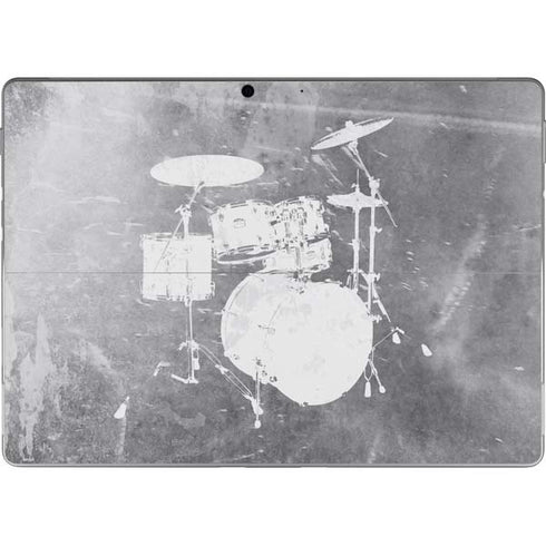 Faded Drumset Surface Pro 9 Skin